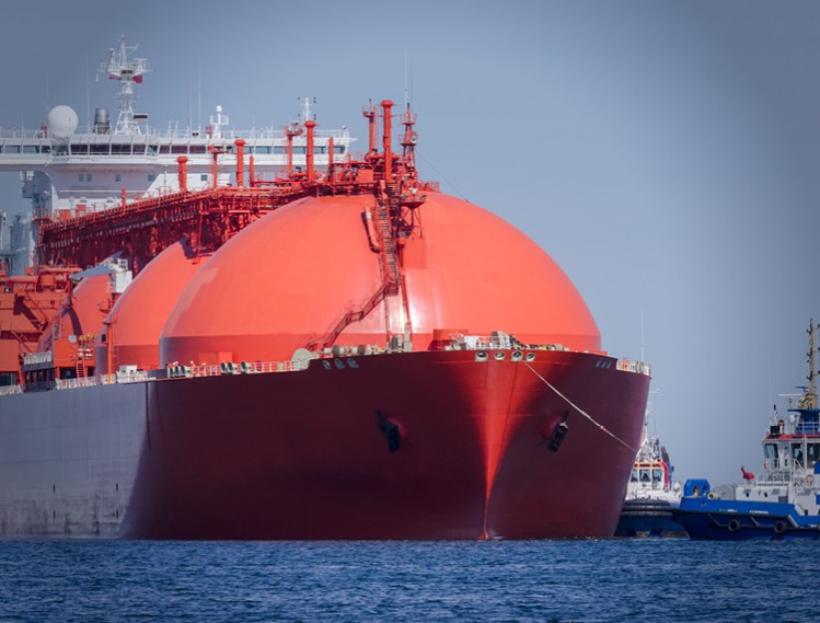 Gas Tanker Ship Image Text